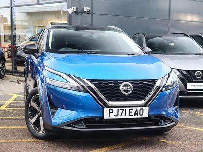 Blue Used 2021 Nissan Qashqai SUV | £17,695 (Fair price)