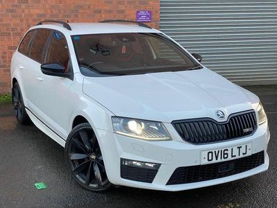 Used Skoda Octavia vRS 2016 White Estate
