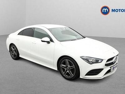 Used Mercedes CLA180 AMG line 136 HP (100 kW) 2021 White Sedan