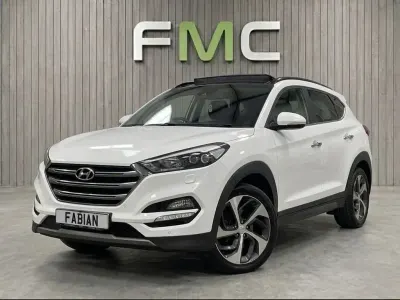 Used Hyundai Tucson Premium SE 185 HP (136 kW) 2015 White SUV