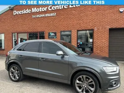Usado Audi Q3 S-line plus 177 HP (130 kW) 2014 Cinzento SUV