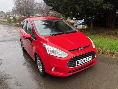 Red Used 2015 Ford B-MAX Zetec MPV | £4,995 (Fair price)