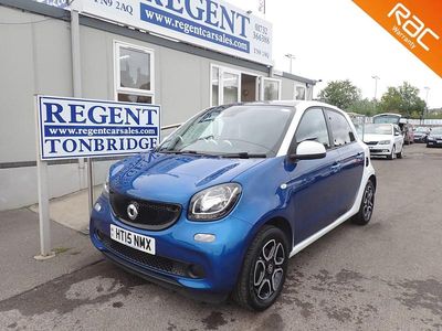 Blue Used 2015 Smart ForFour Premium Hatchback | £6,495 (Fair price)