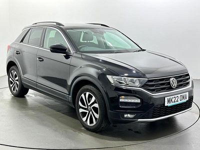 Used VW T-Roc Active 110 HP (80 kW) 2021 Black SUV