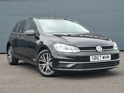 Used VW Golf VII SE 150 HP (110 kW) 2018 Black Hatchback