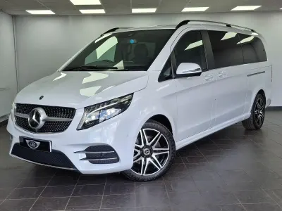 Used Mercedes V300 AMG line 2024 White MPV