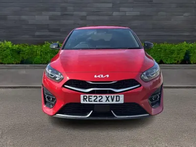 Used Kia Ceed GT-Line 158 HP (116 kW) 2022 Red Hatchback
