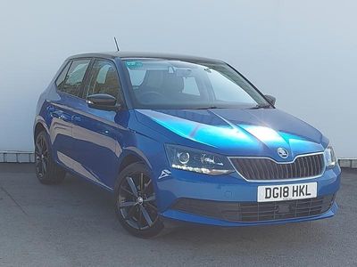 Used Skoda Fabia Colour Edition 95 HP (69 kW) 2018 Blue Hatchback