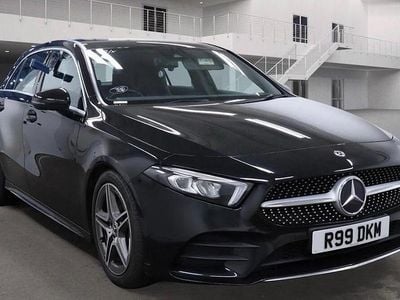 Used Mercedes A220 AMG line 190 HP (139 kW) 2019 Black Hatchback
