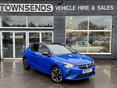 Used Vauxhall Corsa-e Elite 100 kW (136 HP) 2021 Blue Hatchback