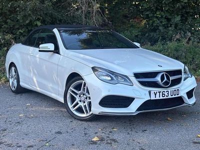 White Used 2013 Mercedes E200 AMG Cabriolet | £7,799 (Fair price)
