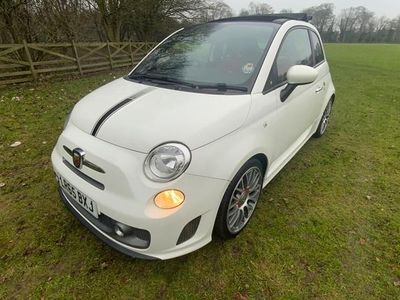White Used 2015 Abarth 595 Turismo Cabriolet | £7,995 (Fair price)