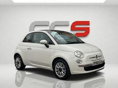Used Fiat 500 Lounge 69 HP (50 kW) 2014 White Hatchback