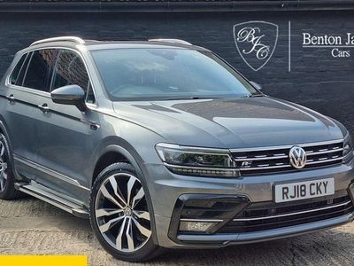 Używany VW Tiguan R-line 150 KM (110 kW) 2018 Szary SUV