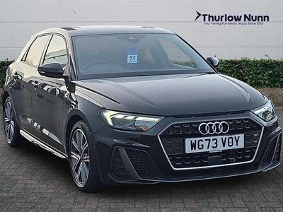 Used Audi A1 Sportback S-Line 95 HP (69 kW) 2023 Black Hatchback