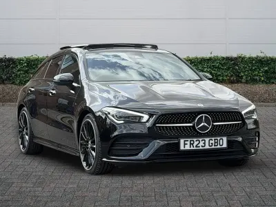 Used Mercedes CLA220 AMG Line Premium Plus 2023 Black Coupe