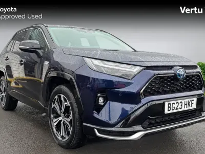 Used Toyota RAV4 Hybrid 306 HP (225 kW) 2023 Obsidian blue bitone (metallic paint) SUV