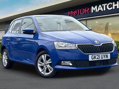 Used Skoda Fabia SE 2021 Blue Hatchback