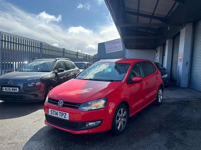 Used VW Polo Edition 60 HP (44 kW) 2014 Red Hatchback