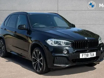 Used BMW X5 M Sport 313 HP (230 kW) 2018 Black sapphire  SUV