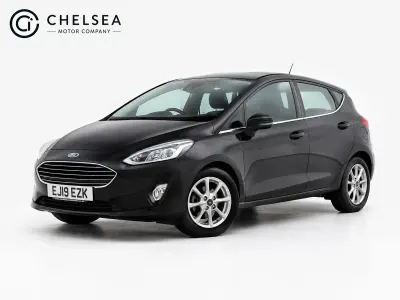 Usado Ford Fiesta Zetec 100 HP (73 kW) 2019 Preto Citadino