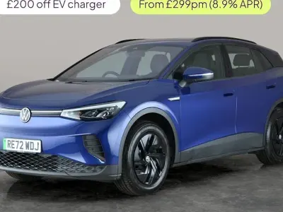 Used VW ID.4 Pure 108 kW (148 HP) 2021 Blue SUV