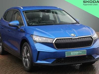 Used Skoda Enyaq iV SportLine 150 kW (204 HP) 2023 Race blue metallic SUV