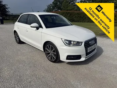 Used Audi A1 Sportback Sport 95 HP (69 kW) 2016 White Hatchback