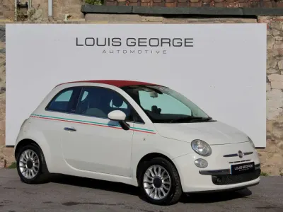 Used Fiat 500C Lounge 85 HP (62 kW) 2012 White Cabriolet
