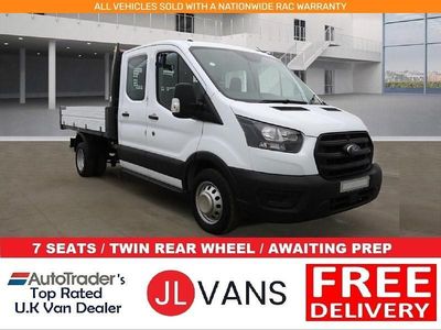 Used Ford Transit 130 HP (95 kW) 2022 White Cabriolet