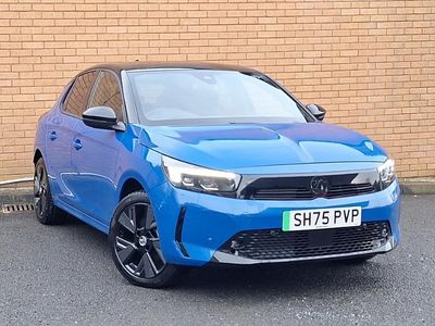 New Vauxhall Corsa-e Ultimate 100 kW (136 HP) 2025 Gloss metallic  voltaic blue Hatchback