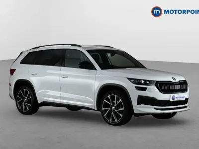 Used Skoda Kodiaq SportLine 2022 White SUV