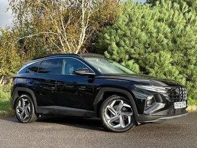 Black Used 2022 Hyundai Tucson Ultimate SUV | £23,490 (Fair price)