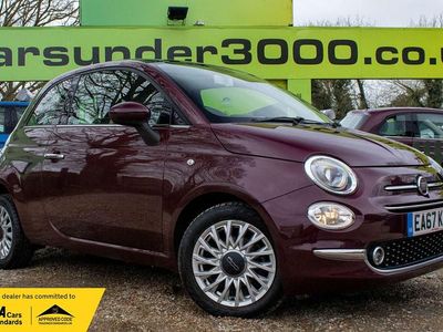 Used Fiat 500 Lounge 69 HP (50 kW) 2018 Red Hatchback