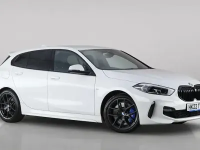 Used BMW 118 M Sport 136 HP (100 kW) 2022 White Hatchback