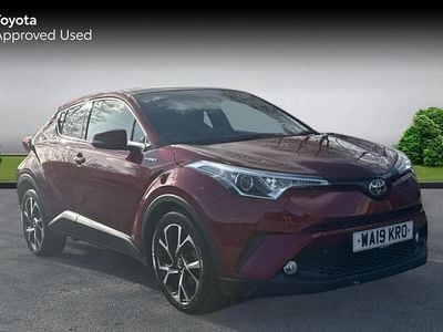 Second-hand Toyota C-HR Design 122 CP (89 kW) 2019 Roșu SUV