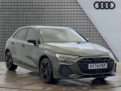 Green Used 2024 Audi A3 e-tron Black Edition Hatchback | £30,980 (Fair price)