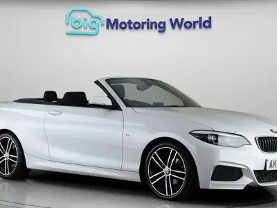 Used BMW 218 M Sport 136 HP (100 kW) 2021 White Cabriolet