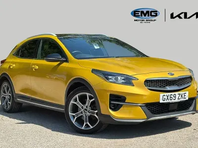 Used Kia XCeed First Edition 138 HP (101 kW) 2019 Yellow SUV