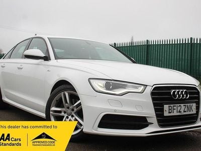 Used Audi A6 S-Line 2012 White Sedan