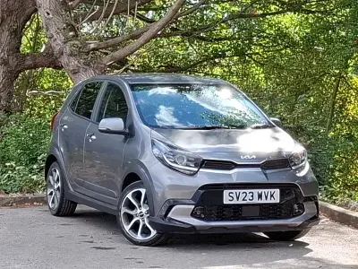 Used Kia Picanto X-Line 66 HP (48 kW) 2023 Grey Hatchback