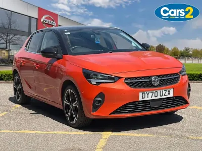 Used Vauxhall Corsa Elite 99 HP (72 kW) 2020 Orange Hatchback