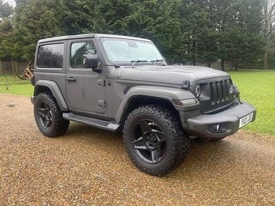 Used Jeep Wrangler Sahara 272 HP (200 kW) 2021 Black SUV