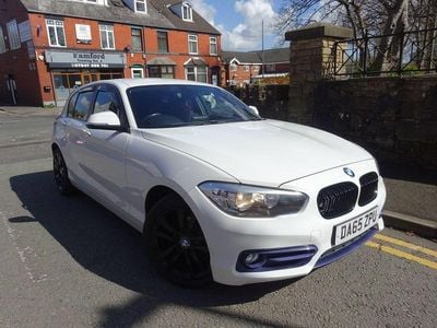 Used BMW 116 Sport Line 2015 White Hatchback