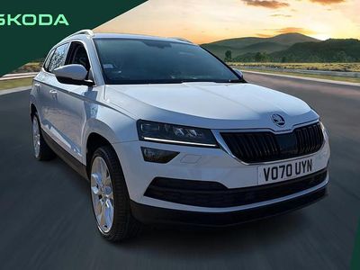 Used Skoda Karoq SE L 147 HP (108 kW) 2020 White SUV