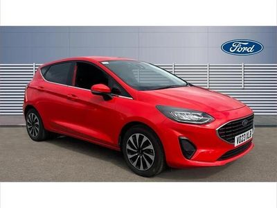 Used Ford Fiesta Titanium 125 HP (91 kW) 2023 Red Hatchback