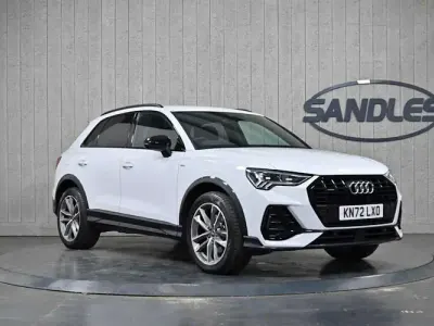 Used Audi Q3 Black Edition 200 HP (147 kW) 2022 White SUV