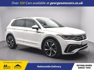 Used VW Tiguan R-line 150 HP (110 kW) 2023 White SUV