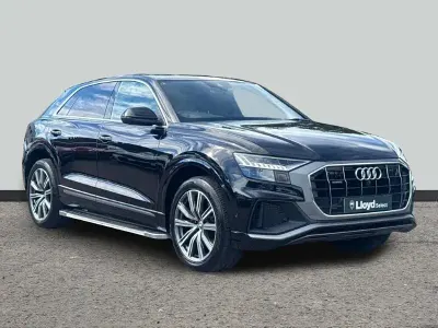 Used Audi Q8 S-Line 286 HP (210 kW) 2018 Black SUV