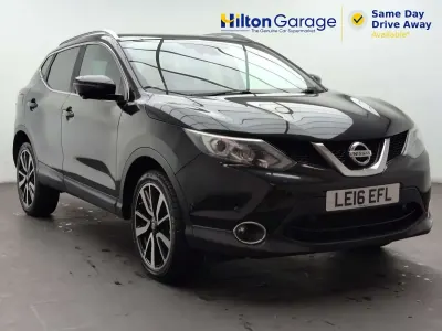 Used Nissan Qashqai Tekna 115 HP (84 kW) 2016 Black SUV